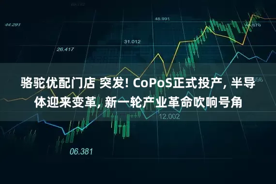 骆驼优配门店 突发! CoPoS正式投产, 半导体迎来变革, 新一轮产业革命吹响号角